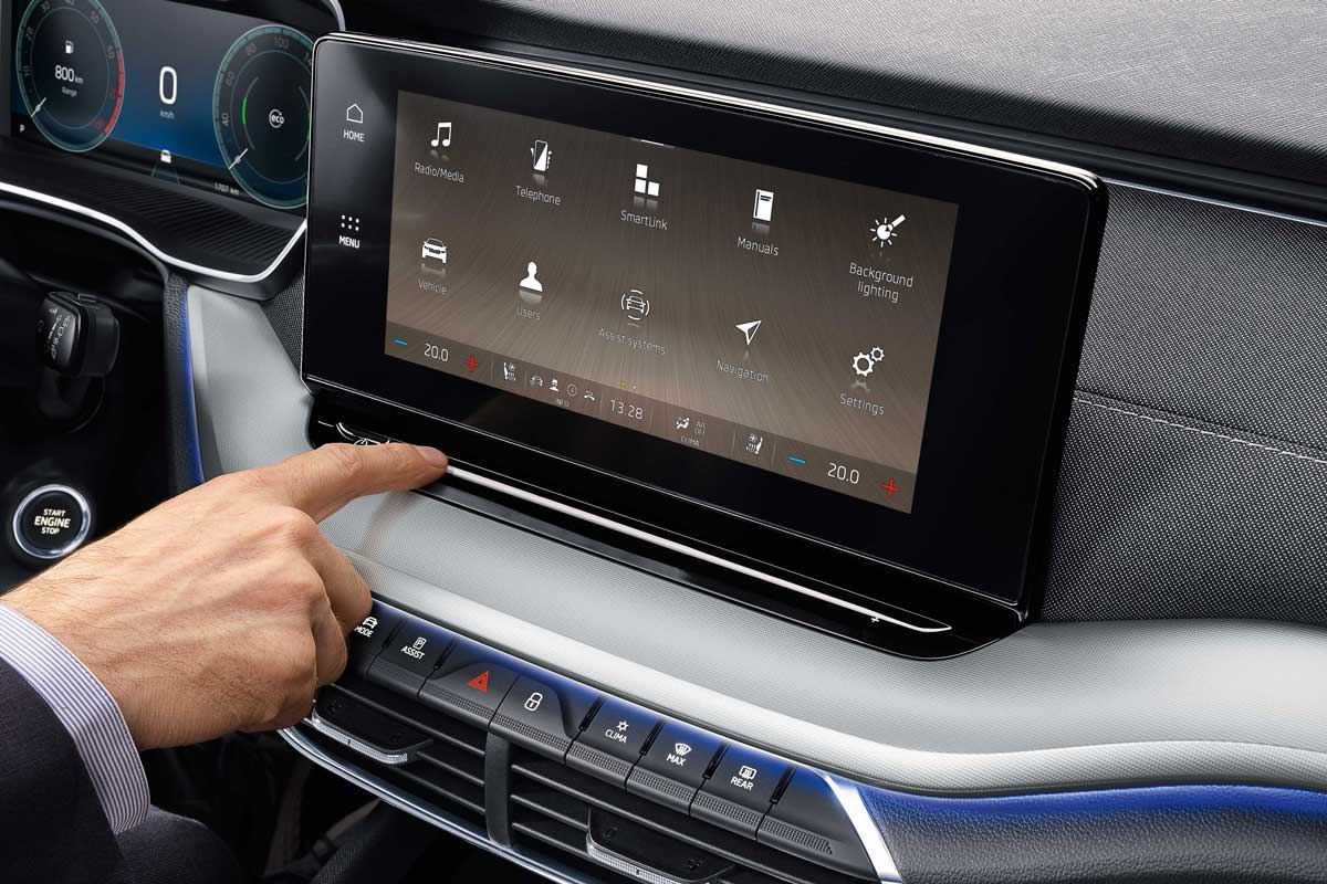 Autohaus Harald Borowski Der neue ŠKODA OCTAVIA | Interieur Design