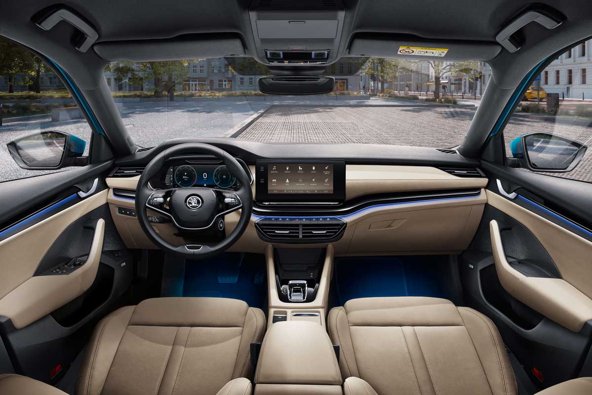 Autohaus Harald Borowski Der neue ŠKODA OCTAVIA | interieur Design